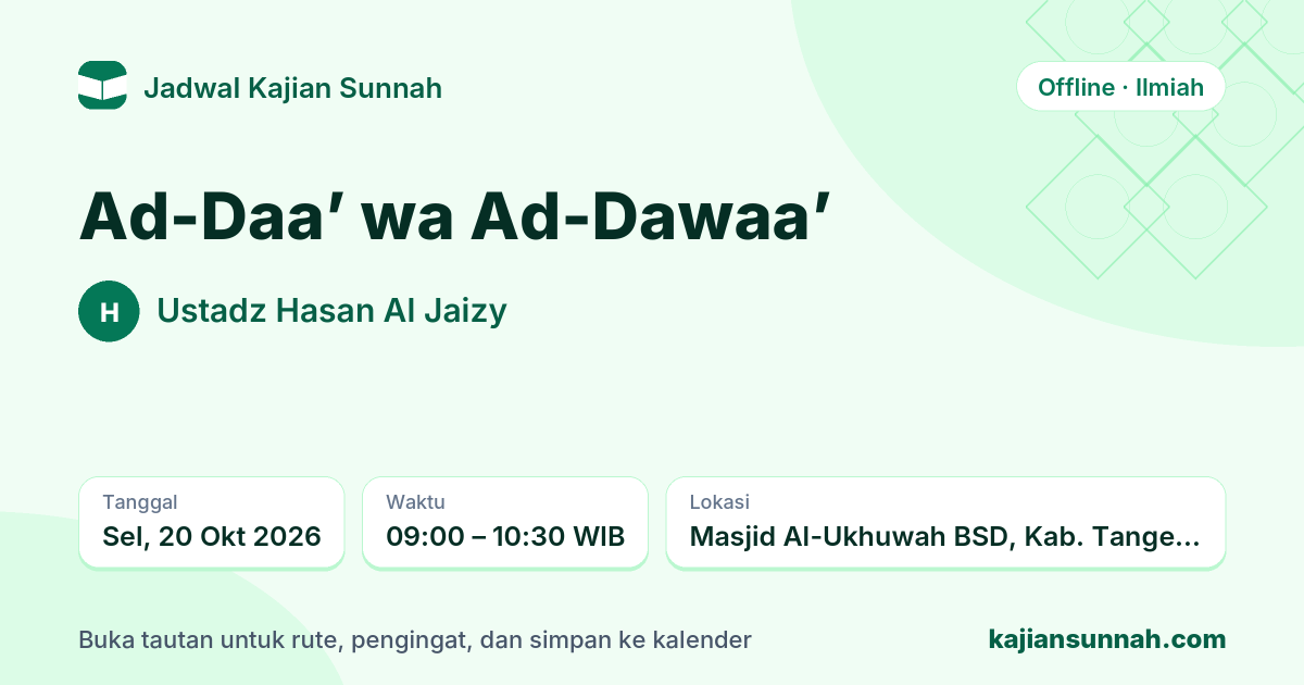 Kartu Ad-Daa’ wa Ad-Dawaa’